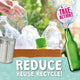 Book cover of: Reduce, Reuse, Recycle!. By: Kirsty Holmes