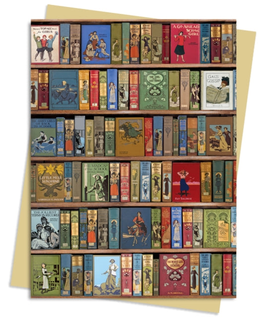 Book cover of: Bodleian Libraries: High Jinks Bookshelves Greeting Card Pack. By: Flame Tree Studio