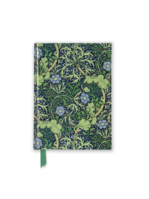 Book cover of: William Morris: Seaweed (Foiled Pocket Journal). By: Flame Tree Studio