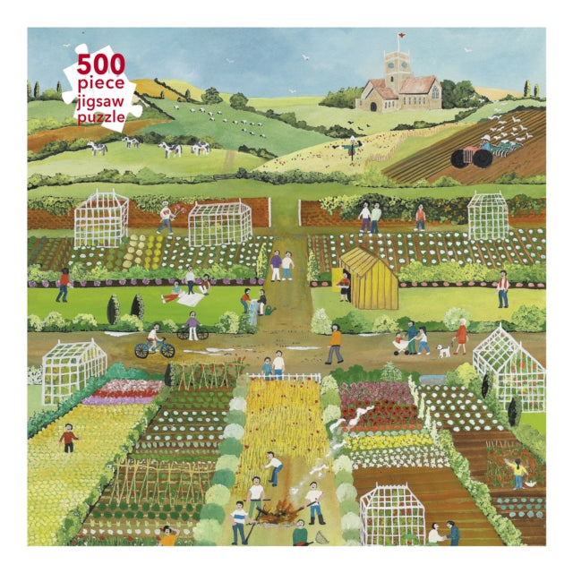 Book cover of: Adult Jigsaw Puzzle Judy Joel: Allotments, 2012 (500 pieces)