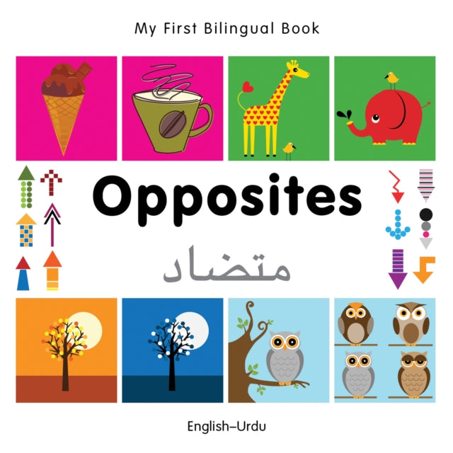 Book cover of: My First Bilingual Book -  Opposites (English-Urdu)