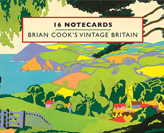 Book cover of: Brian Cook's Vintage Britain - 16 Notecards. By: Brian Cook