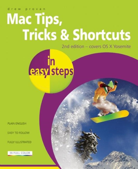 Book cover of: Mac Tips, Tricks & Shortcuts in Easy Steps