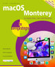Book cover of: macOS Monterey in easy steps. By: Nick Vandome