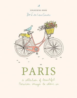 Paris, A collection of beautiful Parisian images to colour in
