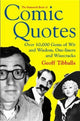 Book cover of: Mammoth Book of Comic Quotes. By: Geoff Tibballs