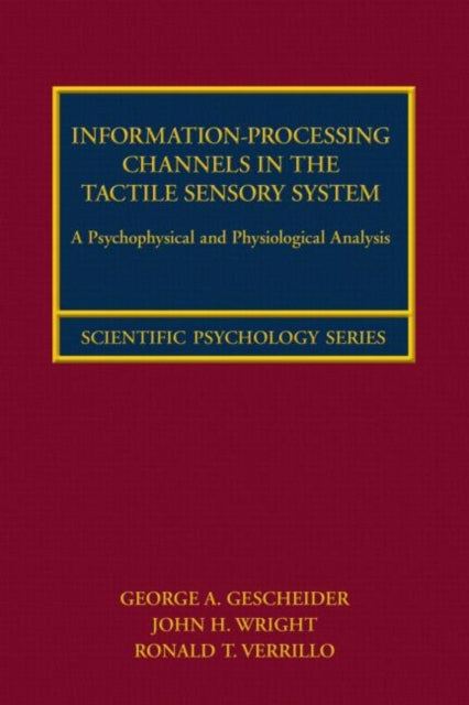 Book cover of: Information-Processing Channels in the Tactile Sensory System. By: George A. Gescheider
