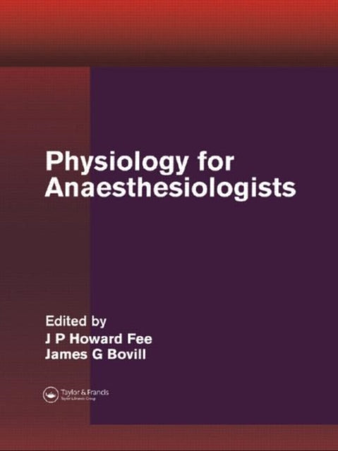 Book cover of: Physiology for Anaesthesiologists
