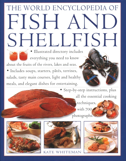 Book cover of: Fish & Shellfish, World Encyclopedia of. By: Kate Whiteman