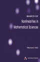 Book cover of: Basics of Nonlinearities in Mathematical Sciences. By: Dilip Kumar Sinha, Sinha, D. K.