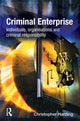 Book cover of: Criminal Enterprise. By: Christopher Harding