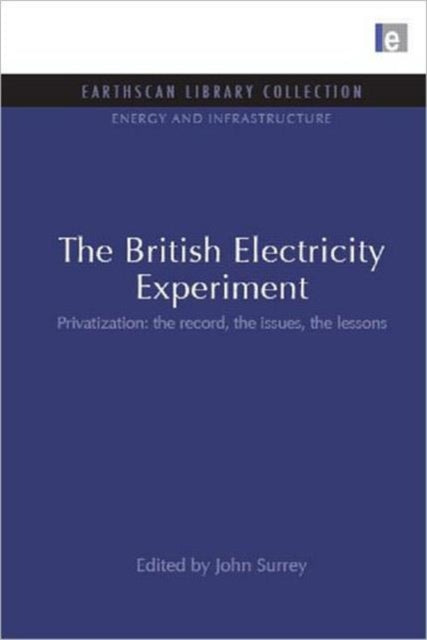Book cover of: British Electricity Experiment. By: John Surrey