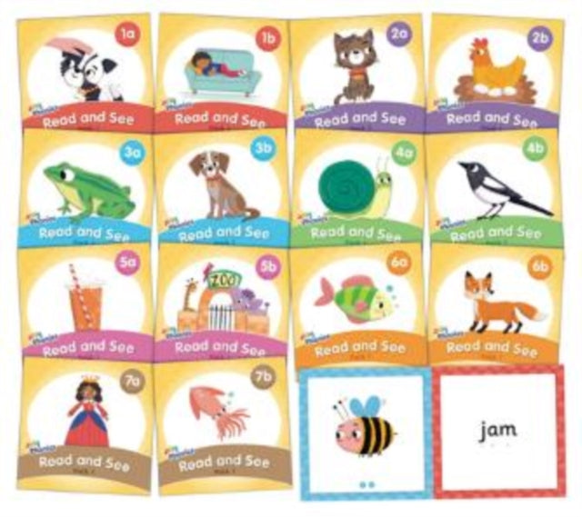 Book cover of: Jolly Phonics Read and See, Pack 1. By: Sue Lloyd