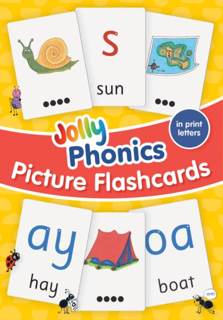 Jolly Phonics Picture Flash Cards, In Print Letters 9781844144396 Sara Wernham