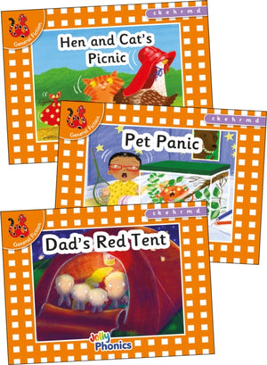 Jolly Phonics Orange Level Readers Set 2