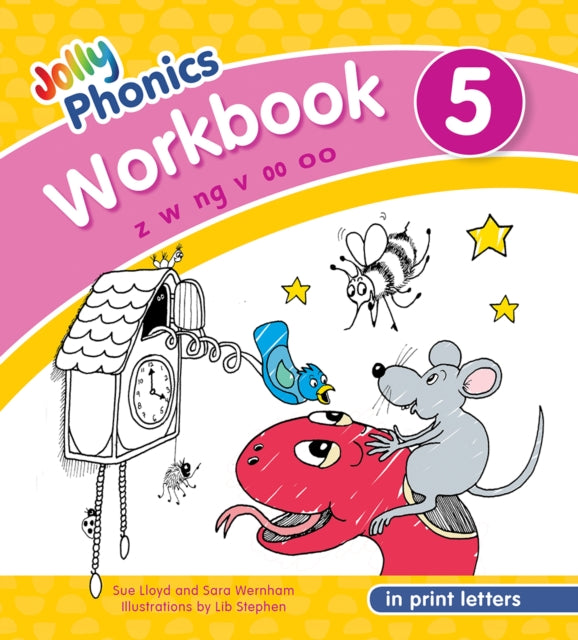 Jolly Phonics Workbook 5, in Print Letters (American English edition) 9781844146796 Sue Lloyd