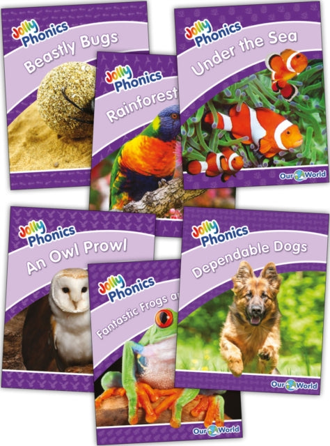 Book cover of: Jolly Phonics Readers Level 5, Our World. By: Louise Van-Pottelsberghe