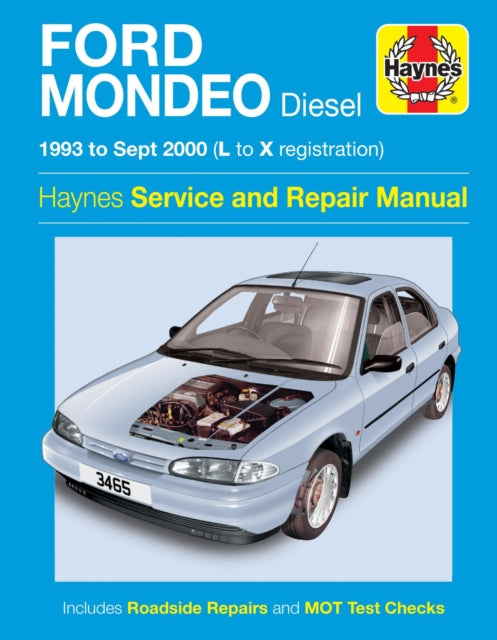 Book cover of: Ford Mondeo Diesel (93 - Sept 00) Haynes Repair Manual. By: Haynes