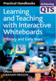 Book cover of: Learning and Teaching with Interactive Whiteboards. By: David Barber