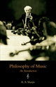 Book cover of: Philosophy of Music