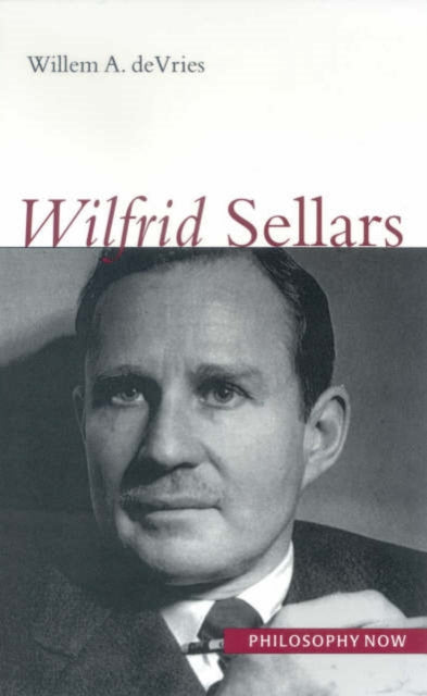 Book cover of: Wilfrid Sellars. By: Willem A. DeVries
