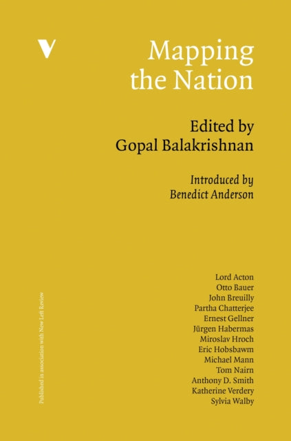 Book cover of: Mapping the Nation. By: Gopal Balakrishnan