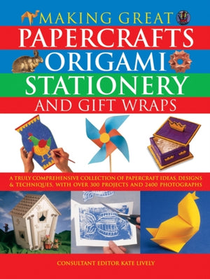 Suurepäraste paberist meisterduste, origami, kirjatarvete ja kinkepaberite valmistamine