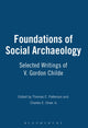 Book cover of: Foundations of Social Archaeology