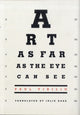 Book cover of: Art as Far as the Eye Can See. By: Paul Virilio