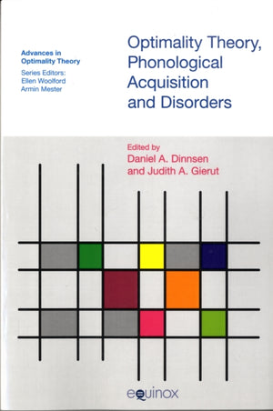Optimality Theory Phonological Acquisition and Disorders