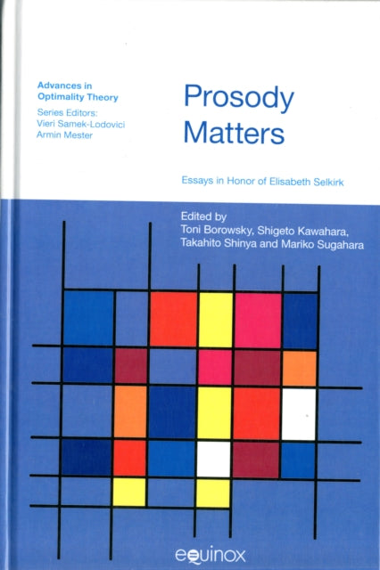 Book cover of: Prosody Matters. By: Toni Borowsky