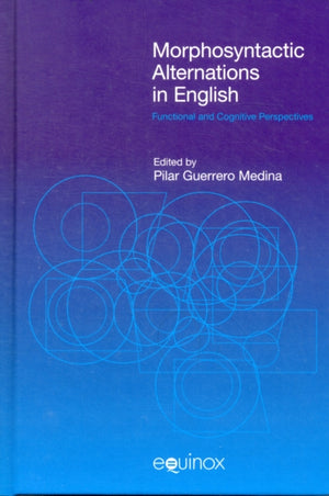 Morphosyntactic Alternations in English
