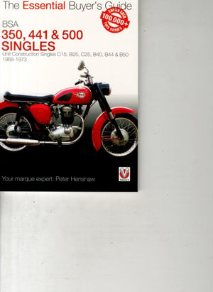 Bsa 350, 441 ja 500 üksikmängu