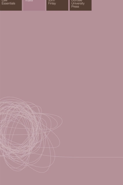 Book cover of: Trusts Law Essentials. By: John Finlay