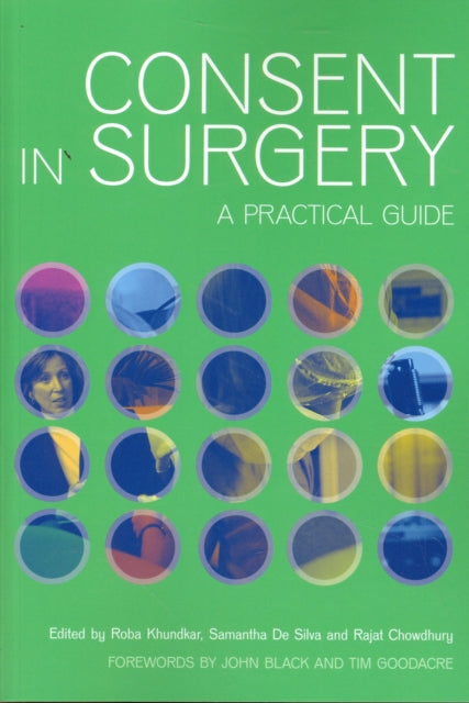 Book cover of: Consent in Surgery. By: Roba Khundkar