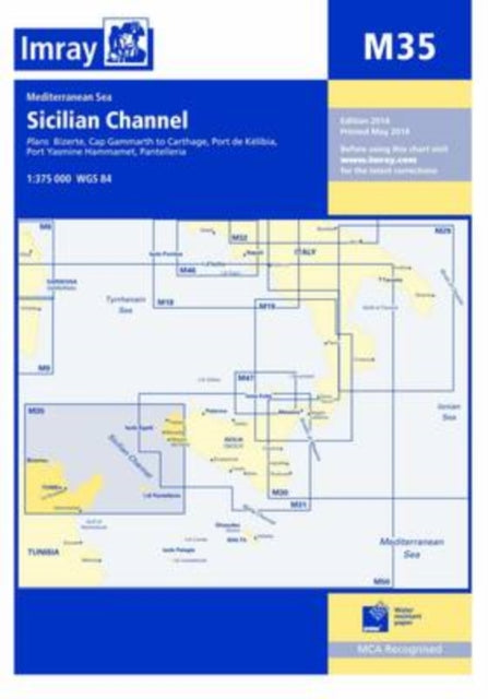 Book cover of: Imray Chart M35