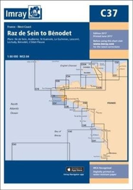 Book cover of: Imray Chart C37