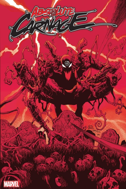 Book cover of: Absolute Carnage. By: Donny Cates