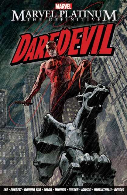 Book cover of: Marvel Platinum: The Definitive Daredevil. By: Frank Miller