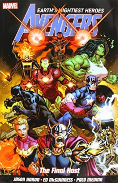 Book cover of: Avengers Vol. 1: The Final Host. By: Jason Aaron