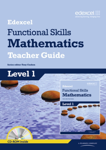 Book cover of: Edexcel Functional Skills Mathematics Level 1 Teacher Guide. By: Tony Cushen