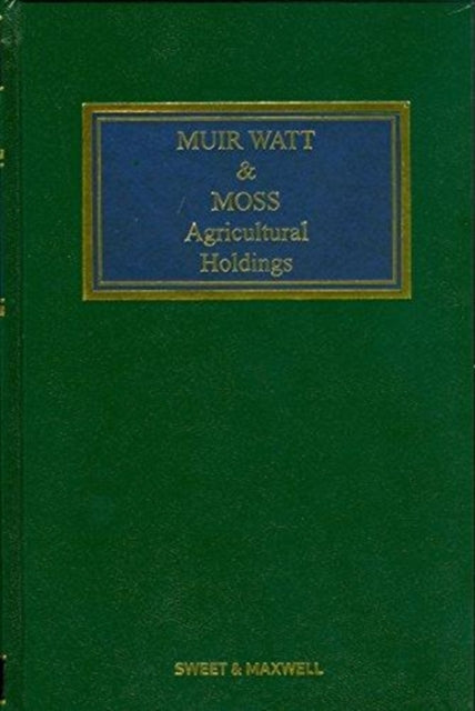 Book cover of: Muir Watt & Moss: Agricultural Holdings