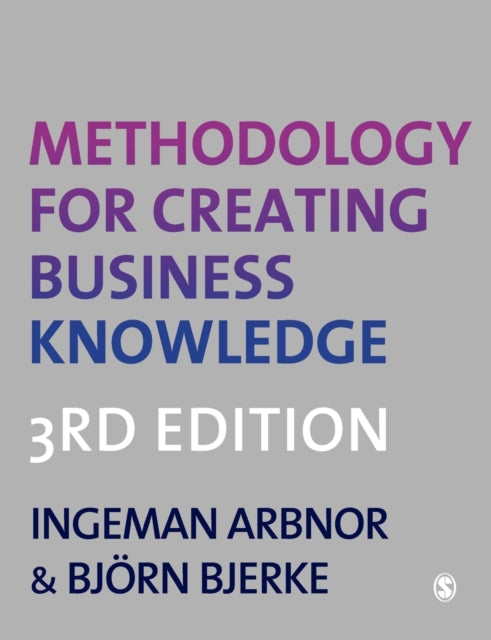 Book cover of: Methodology for Creating Business Knowledge