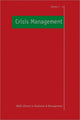 Book cover of: Crisis Management. By: R A Boin
