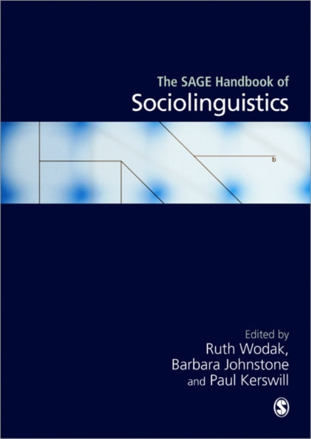 Book cover of: SAGE Handbook of Sociolinguistics. By: Ruth Wodak