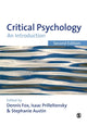 Book cover of: Critical Psychology. By: Dennis R. Fox
