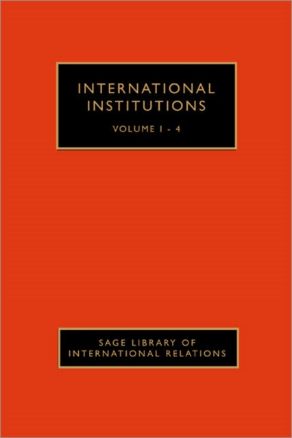 Book cover of: International Institutions. By: Judith Goldstein