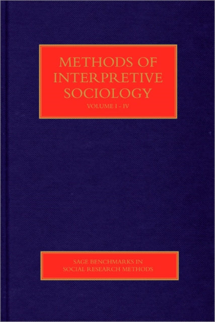 Book cover of: Methods of Interpretive Sociology. By: Matthew David