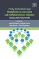 Book cover of: Policy, Performance and Management in Governance and Intergovernmental Relations. By: Edoardo Ongaro