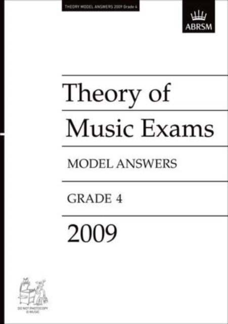 Book cover of: Theory of Music Exams Model Answers